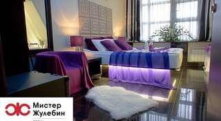 Гостиница Мистер Жулебин Москва Номер «Комфорт» с кроватью размера «king-size» и гидромассажной ванной-4